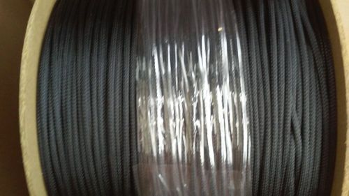 New spool of  1/4&#034; black   braided  expandable sleeving 4200 feet