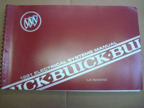 1991 buick lesabre factory dealer service electrical systems wiring manual