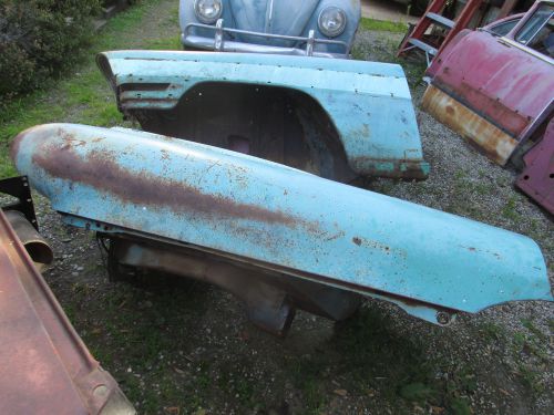 &#039;56 packard executive front left &amp; front right fender pair used good condition