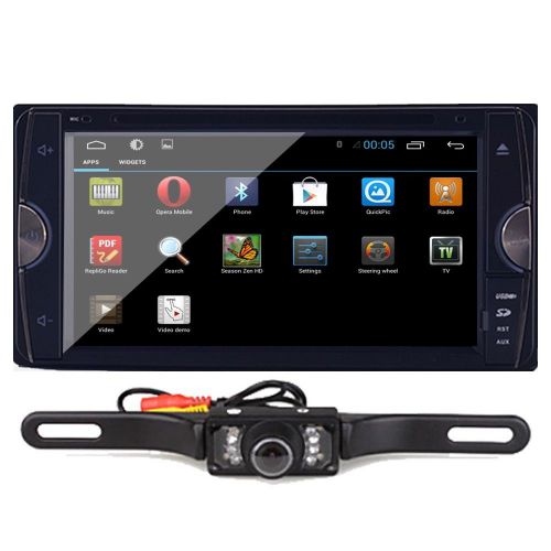 Cam+android 4.4 os car dvd player gps naviagtion wifi 3g for rav4 corolla toyota