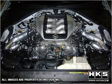 Hks gt570 upgrade kit (part # 14033-an001 ) for a 2009-2015 nissan gtr r35