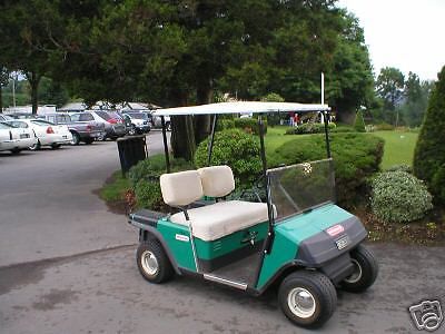 Golf cart folding windshield fits e-z-go ez go marathon