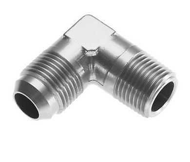 Redhorse performance 822-08-06-5 -08 90 degree male adapter to -06 (3/8&#034;) npt