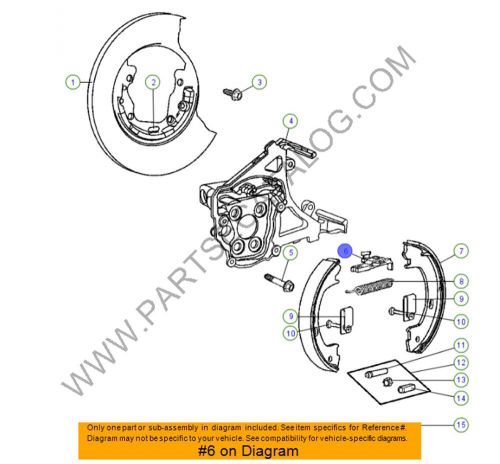 5073645aa lever-parking brake adjusting (chrysler)