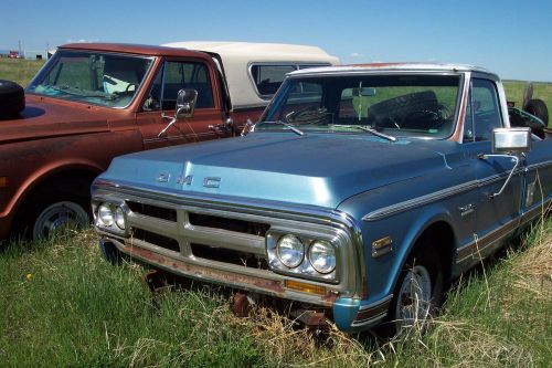 1969,1970 gmc fenders,grille,core support,hood,nose clip.1971,1972?can deliver?