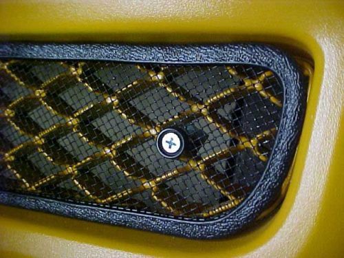 Bug screen &amp; bumper 07 08 09 10 11 12 2013 chevy silverado 1500 grille inserts