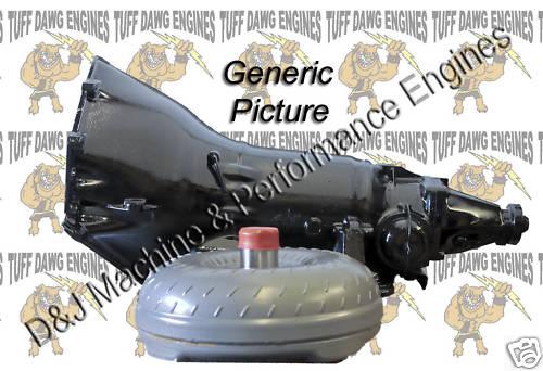 Gm th700r4 street automatic transmission w/torque converter by tuff dawg engines