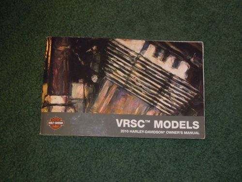 2010 harley davidson vrsc models owners manual