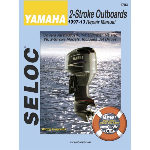 Seloc service manual - yamaha outboard - 2 stroke - 1997-2013 -1703