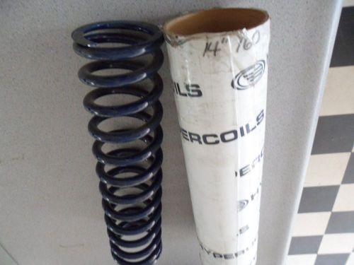 New 14&#034; hypercoil coil over spring 2.5&#034; i.d. 160# rate