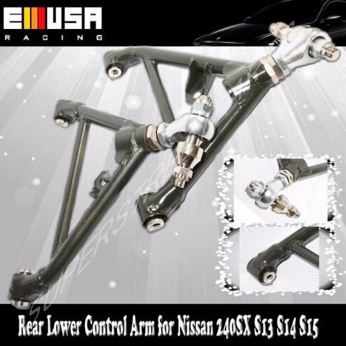 For 240sx 1989-1994 s13 1995-1998 s14 rear adj. lower control arms deep green