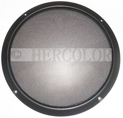 2pcs 10&#034; inch auto dustproof speaker decorative circle with protective grille