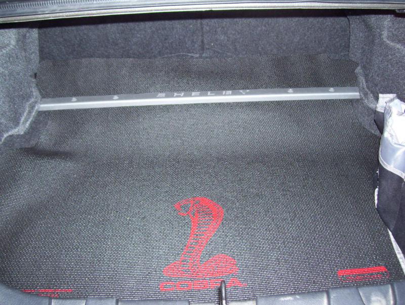 Buy FORD MUSTANG COUPE TRUNK MAT CARGO LINER RED TIFFANY COBRA SNAKE
