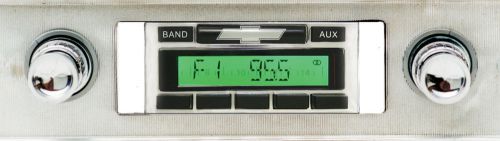 1966 impala radio am/fm usa-230 ipod xm mp3 200 watt aux input bel air