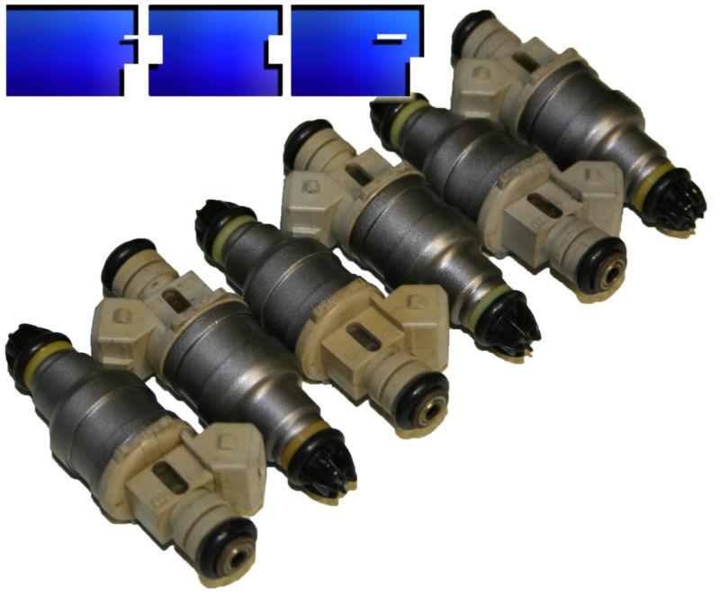 Set of 6 denso injectors for 1992 ford taurus 3.0l asnu cleaned and flow matched