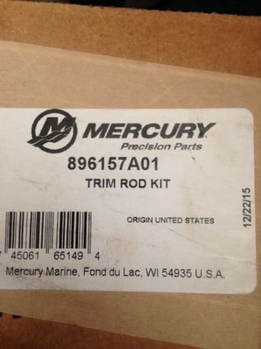 New mercury mercruiser verado oem part # 896157a01 trim rod kit new ram