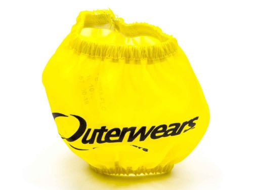 Outerwear 10-1018-04 yellow shielded valve cover breather pre filter imca