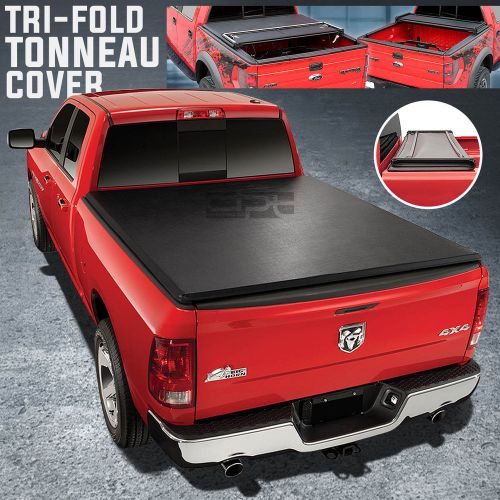 Snap-on vinyl trifold tonneau cover for 04-15 nissan titan a60 5.5&#039;ft short bed