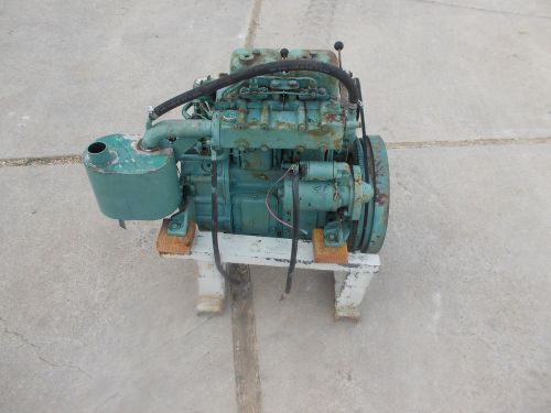 Volvo penta md-11c  running refurbished diesel marine  engine no transmission