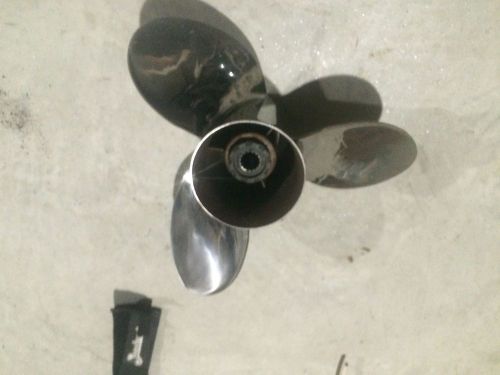 Mercury marine mirage plus 23p 48-13704 23 pitch stainless steel propeller prop