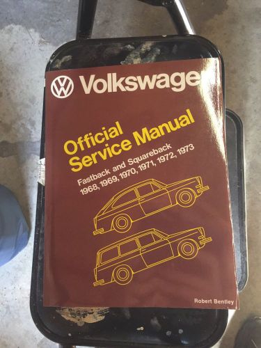 Volkswagen fastback and squareback type 3 official service manual