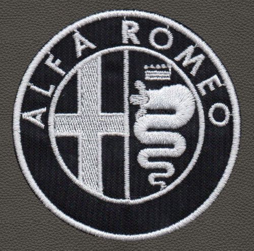 Luxury  rare patch   alfa romeo  emblem 7 cm iron on