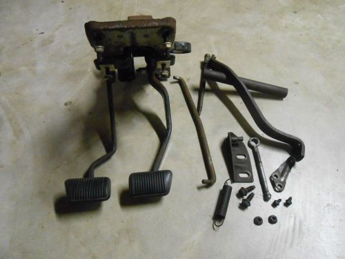 1967 68 ford mustang fastback gt cougar shelby complete clutch pedals assembly