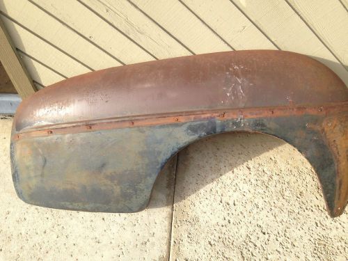 Ford 1946 1947 1948 right rear woodie wagon fender.