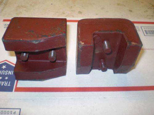1936-37 chrysler desoto plymouth rear motor mounts  pair rare find