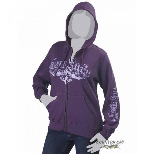 Arctic cat women&#039;s team arctic full-zip hoodie sweatshirt - purple - 5253-84_