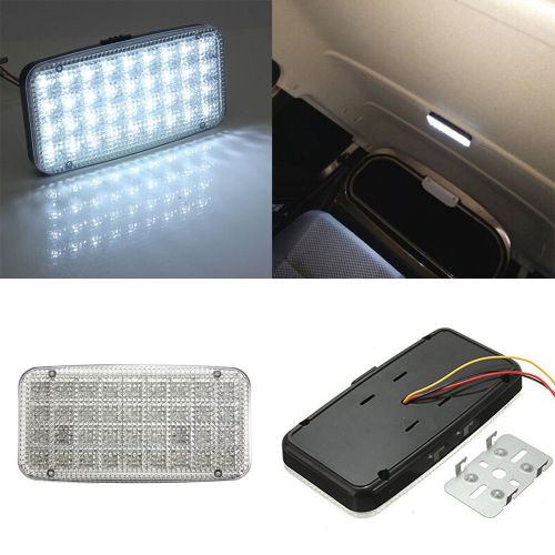1 pc car auto ceiling dome roof interior lamps white 12v 36 led rectangle light