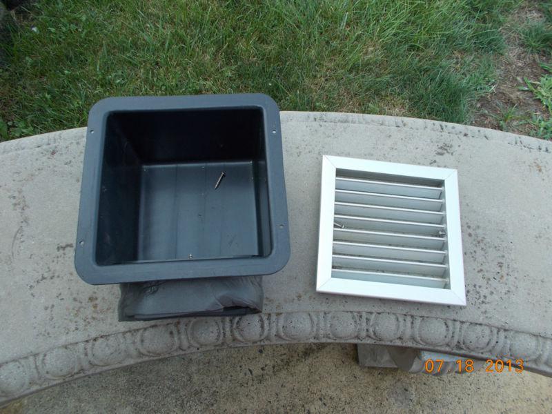 Stainless a/c vent