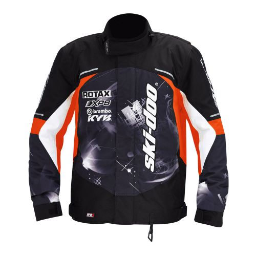 Ski-doo mens x-team winter race edition jacket - orange