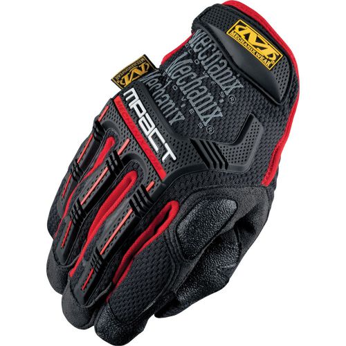 Large mechanix wear mpact gloves black