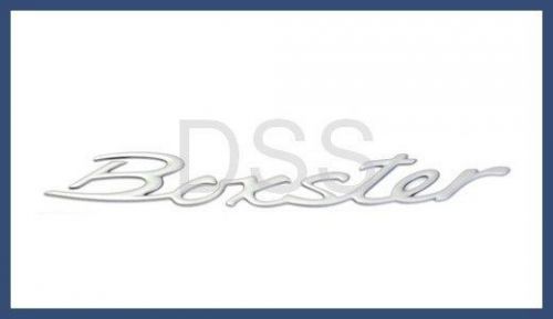 for Trunk Lid Rear Brand New GENUINE PORSCHE Emblem "Boxster" Black