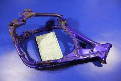 2003 yz250f yz 250f main frame chassis w/clean t* 5ul-21101-00-00 doc pprwk