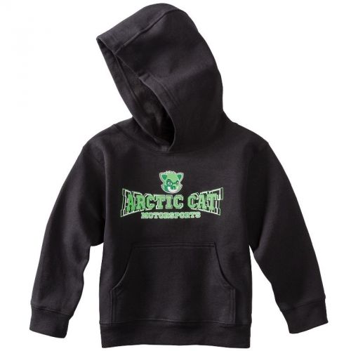 Arctic cat infant toddler motorsports cotton polyester hoodie - black - 5273-28_