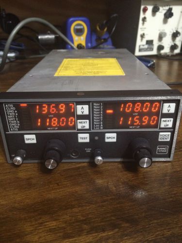 Mac-1700 kx-170b nav/comm radio p/n 069-1020-00 mccoy conversion