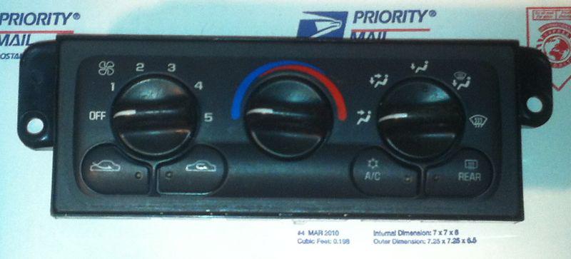 1997-2003 chevy malibu climate control heater ac unit control switch unit   300