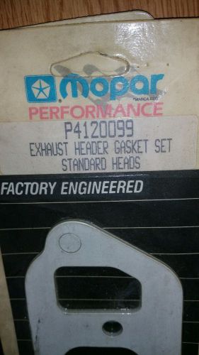 Mopar exhaust header gasket set  p4120099
