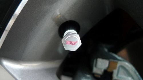 4×jdm new subaru impreza sti legasy allmodel wheel bulb caps genuine parts japan