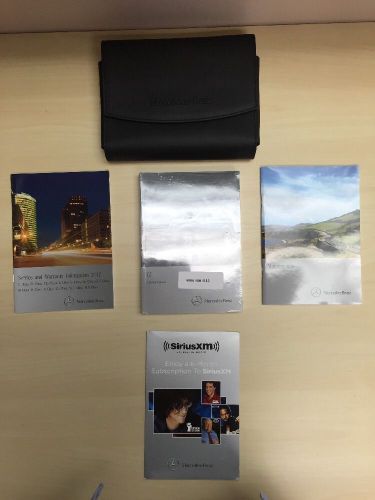 Mercedes-benz gl 2012 owners manual books with navigation and case oem