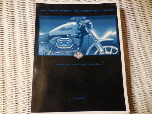 Harley davidson 2001 xlh models service manual  99484-01 owners factory manual
