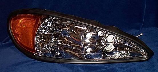 Both headlight s 1999-2005 grand am w warranty 2 headlamps right and left new
