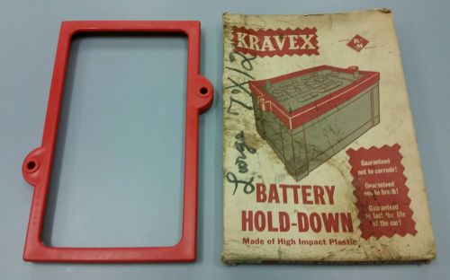 Kravex vintage replacement battery bracket for buick, cadillac, oldsmobile