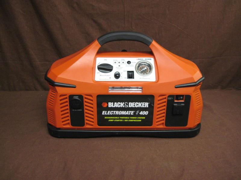 B & d electromate® 400 ac/dc portable power station /jump-starter /compressor$$