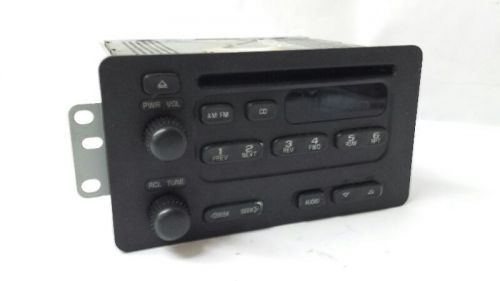Am/fm radio cd player fits 00 01 02 cavalier 2.2 p/n 10309459