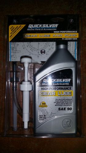 Quicksilver gear lube and pump part #91-802891q05