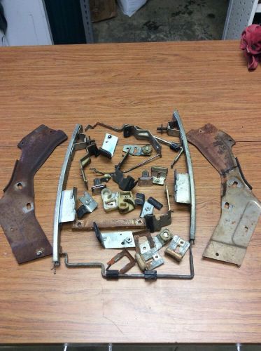 1977 1978 1979 lincoln mark v 5 miscellaneous door parts. from inside the door