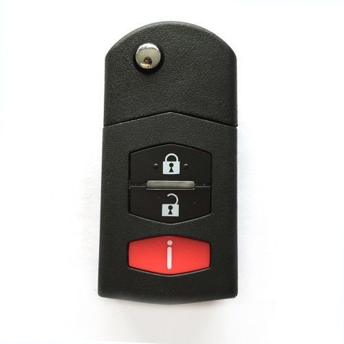 Flip remote key 313.8mhz 3 button for mazda cx5 cx7 cx9 kpu41788